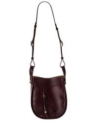 Loewe - Hammock Slice Leather Hobo Bag - Lyst
