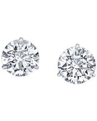 Lab Grown Diamonds - 14K 6.00 Ct. Tw. Lab-Grown Diamond Earrings - Lyst