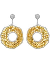 Diana M. Jewels - Fine Jewelry 18k 15.44 Ct. Tw. Diamond Earrings - Lyst