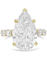 Diana M. Jewels - Diana M. 18K 13.00 Ct. Tw. Lab-Grown Diamond Pave Ring - Lyst