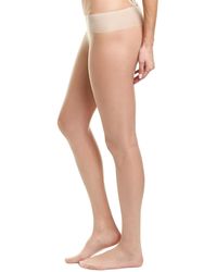 Hue Set Of 3 So Free Low-rise Sheer Tights - Natural
