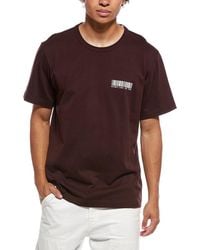 Helmut Lang - Ski Schedule T-Shirt - Lyst