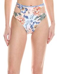 Agua Bendita - Carieli Kai Reversible Bikini Bottom - Lyst