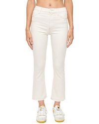 Pistola - Lennon Sand Stone Crop Boot Jean - Lyst