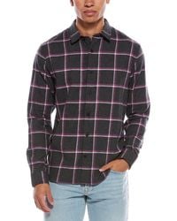 Vince - Brushed Flannel Shirt - Lyst