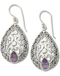 Samuel B. - 2.20 Ct. Tw. Amethyst Earrings - Lyst