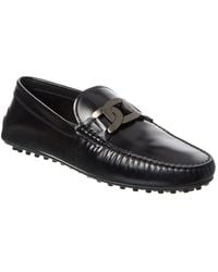 Tod's - Gommino Leather Loafer - Lyst