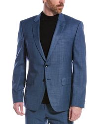 BOSS by HUGO BOSS 2pc Slim Fit Wool Suit - Blue