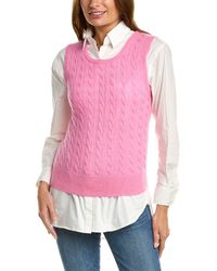 Alex Mill - Cable Knit Wool & Alpaca-blend Sweater Vest - Lyst