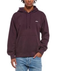 Obey - Solid Hoodie - Lyst