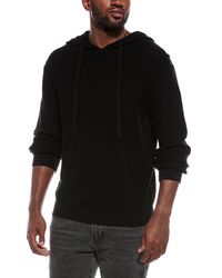 ATM - Waffle Cashmere-Blend Hoodie - Lyst