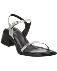 Vagabond Shoemakers - Ines Leather Heeled Sandal - Lyst