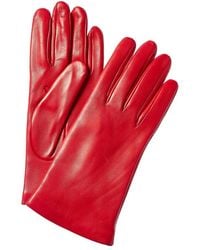 Portolano - Cashmere-Lined Leather Gloves - Lyst