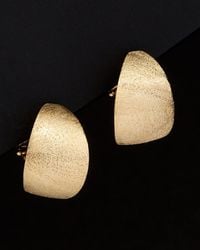 Italian Gold - 14k Huggie Earrings - Lyst