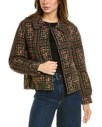 Boden - Quilted Printed Jacket - Lyst