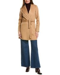 Sofiacashmere - Sofiacashmere Doubleface Unlined Wool & Cashmere-Blend Coat - Lyst