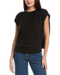 Jonathan Simkhai - Lamara Draped Wool Pullover - Lyst
