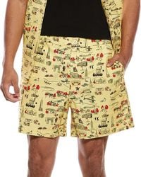 Rowing Blazers - Flat Front Linen-Blend Short - Lyst