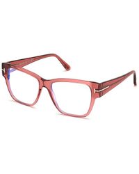 Tom Ford - Ft5745-B 54Mm Block Optical Frames - Lyst