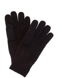Portolano - Suede-Trim Wool-Blend Gloves - Lyst