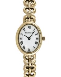 Tiffany & Co. Vintage Tiffany & Co. 14k Yellow Gold Watch, 24mm - Metallic