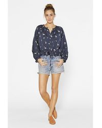 Outerknown - Poet Silk-blend Blouse - Lyst