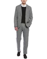 Brunello Cucinelli - 2Pc Linen & Wool-Blend Suit - Lyst