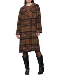 Avec Les Filles - Relaxed Double Face Walker Coat - Lyst