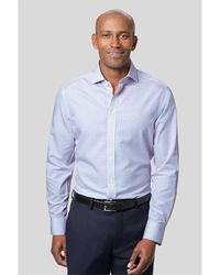 Charles Tyrwhitt - Non-iron Poplin Check Slim Fit Shirt - Lyst