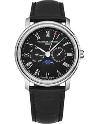 Frederique Constant Fredrconst Businesstime Watch, Circa 2010s - Metallic
