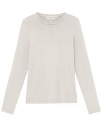 Lafayette 148 New York - Long Sleeve Crewneck T-Shirt - Lyst