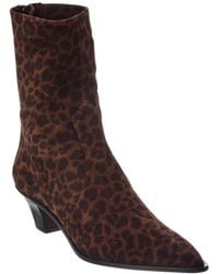 Aquazzura - Brunswick 45 Suede Bootie - Lyst