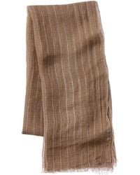 Brunello Cucinelli - Linen-Blend Scarf - Lyst