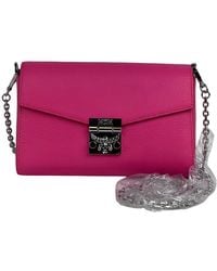 MCM - Millie Sugar Leather Crossbody - Lyst