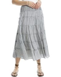 Max Studio - Tiered Maxi Skirt - Lyst