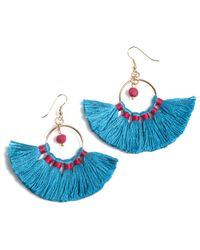 Shiraleah - Sonya Fringe Earrings - Lyst