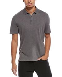 Vince - Slub Polo Shirt - Lyst
