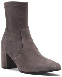 Aquatalia - Demetra Weatherproof Suede Bootie - Lyst