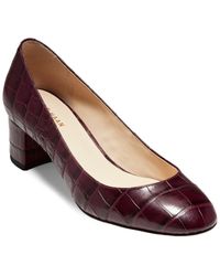 cole haan mabel tassel suede pumps