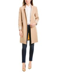 Cinzia Rocca Long Trench Coat - Brown