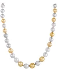 Masako Pearls - 14k 9-12mm South Sea Pearl Necklace - Lyst