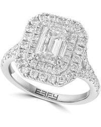 Effy Fine Jewelry - 14K 2.87 Ct. Tw. Lab-Grown Diamond Ring - Lyst