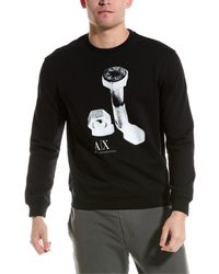 Armani Exchange - Graphic Crewneck Sweatshirt - Lyst