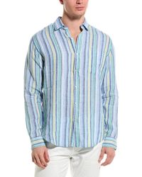 J.McLaughlin - Multi Stripe Gramercy Linen Shirt - Lyst