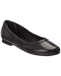 Frye - Carson Leather Ballet Flat - Lyst