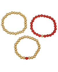 Eye Candy LA - Elie Beaded 3pc Stretch Bracelet Set - Lyst
