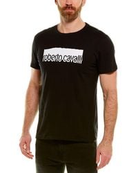 Roberto Cavalli Graphic T-shirt - Black