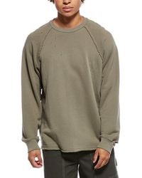 Helmut Lang - Destroy Crewneck Sweatshirt - Lyst