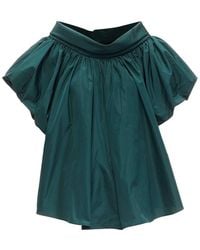 McQueen - Puff Sleeve Flare Top, Size It (Authentic Pre-Loved) - Lyst