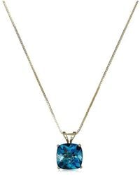 MaxColor - 14k 2.05 Ct. Tw. Londen Blue Topaz Pendant Necklace - Lyst